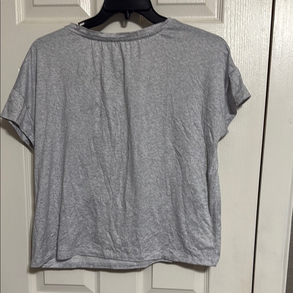 NWOT Juicy Couture Gray Relaxed Pajama T-Shirt - Picture 3 of 3